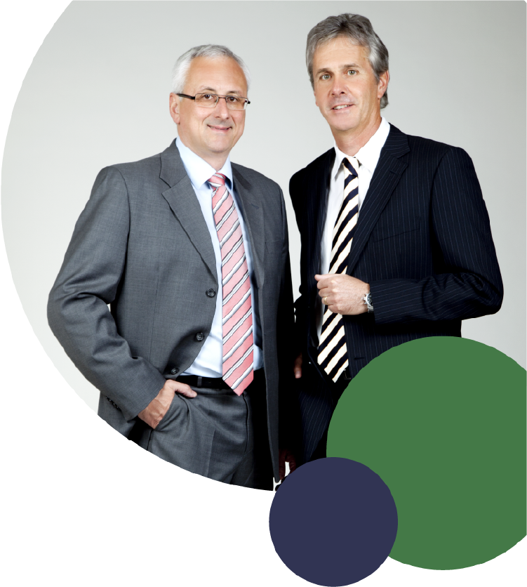 Dr. Martin Ackermann und Volker Beedgen (von links)